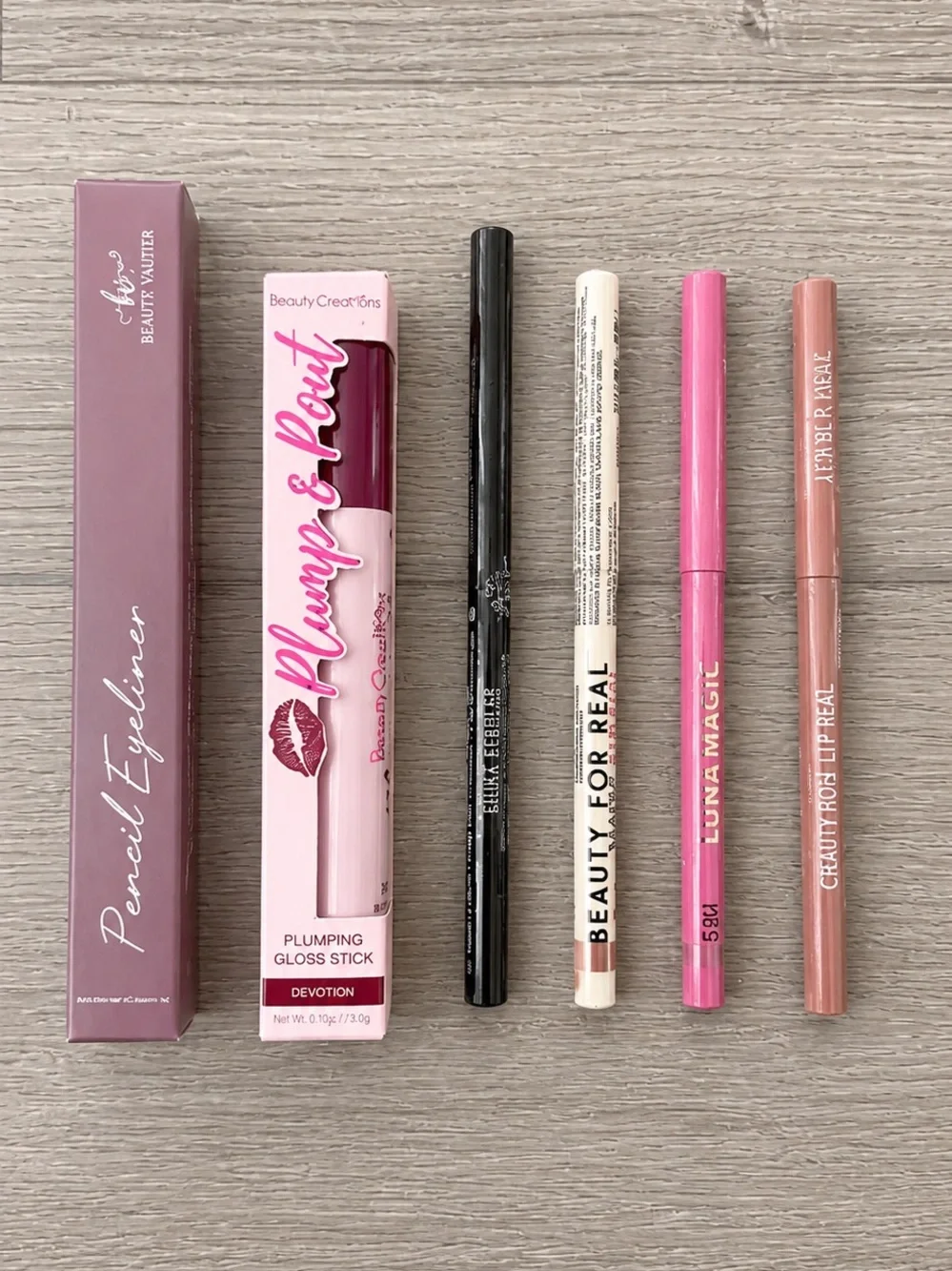 Beauty Creations Pink & Black Eye Liner Set — Precise Pink and Black Shades